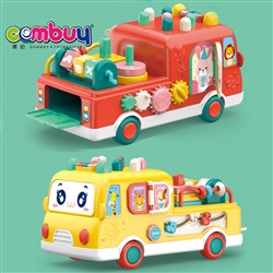 CB965722 CB973649 - Early learning whack-a-mole rotating bead baby electric educational car toys